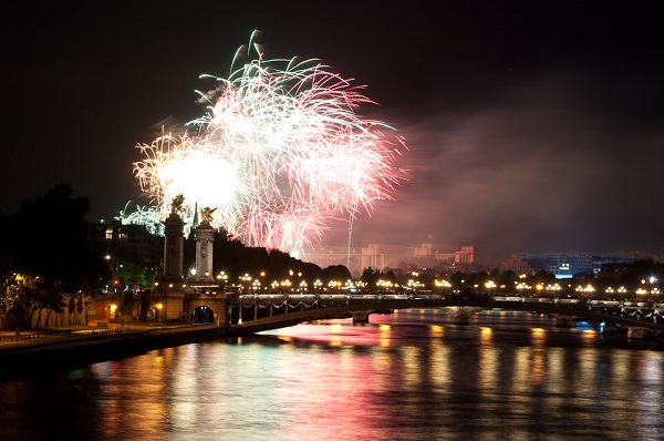 Bastille Day is France’s “national birthday party.” Joshua Veitch-Michaelis/Wikimedia Commons